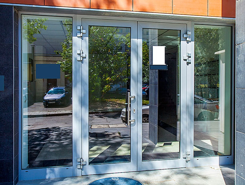 Алюминиевые двери Краснодар цена, фото, раздвижные, входные